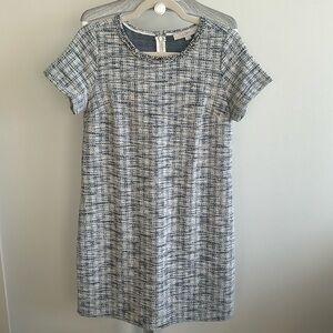 LOFT tweed dress NWT 6p size 6 petite shift dress